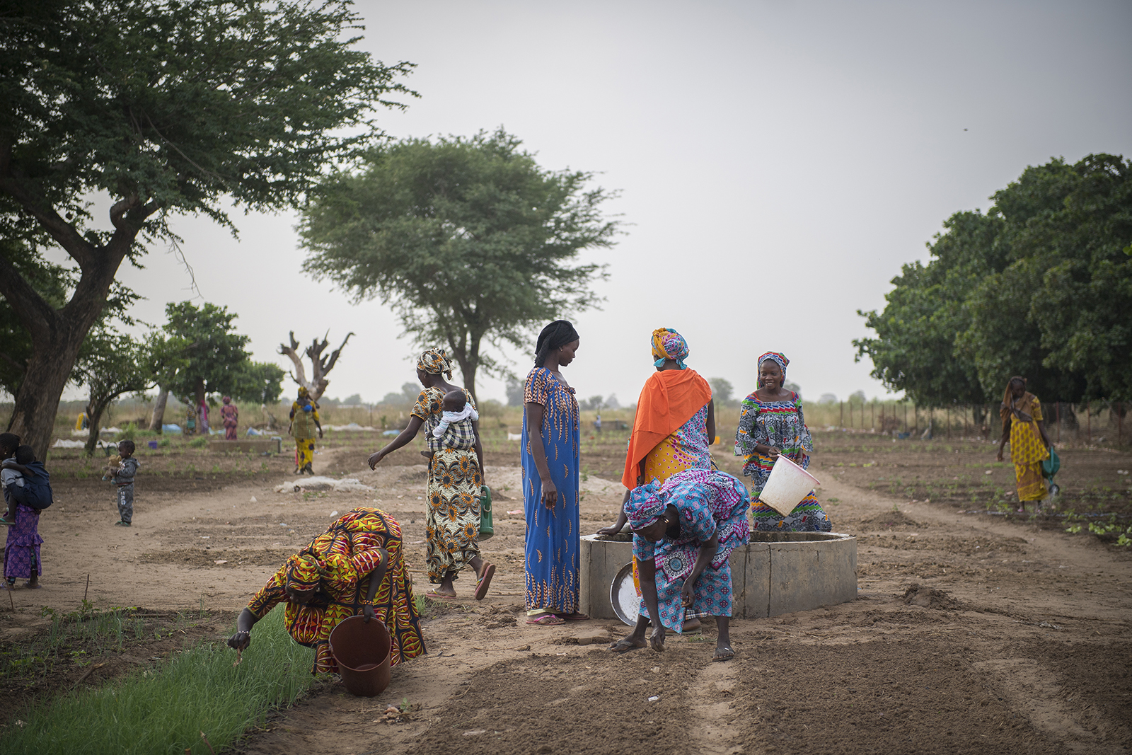 Caritas Kaolack (Sénégal) forme des femmes à l’agroécologie. Elles n’achètent plus d’engrais chimiques. Elles vendent le surplus de leurs productions et parviennent à faire des bénéfices.