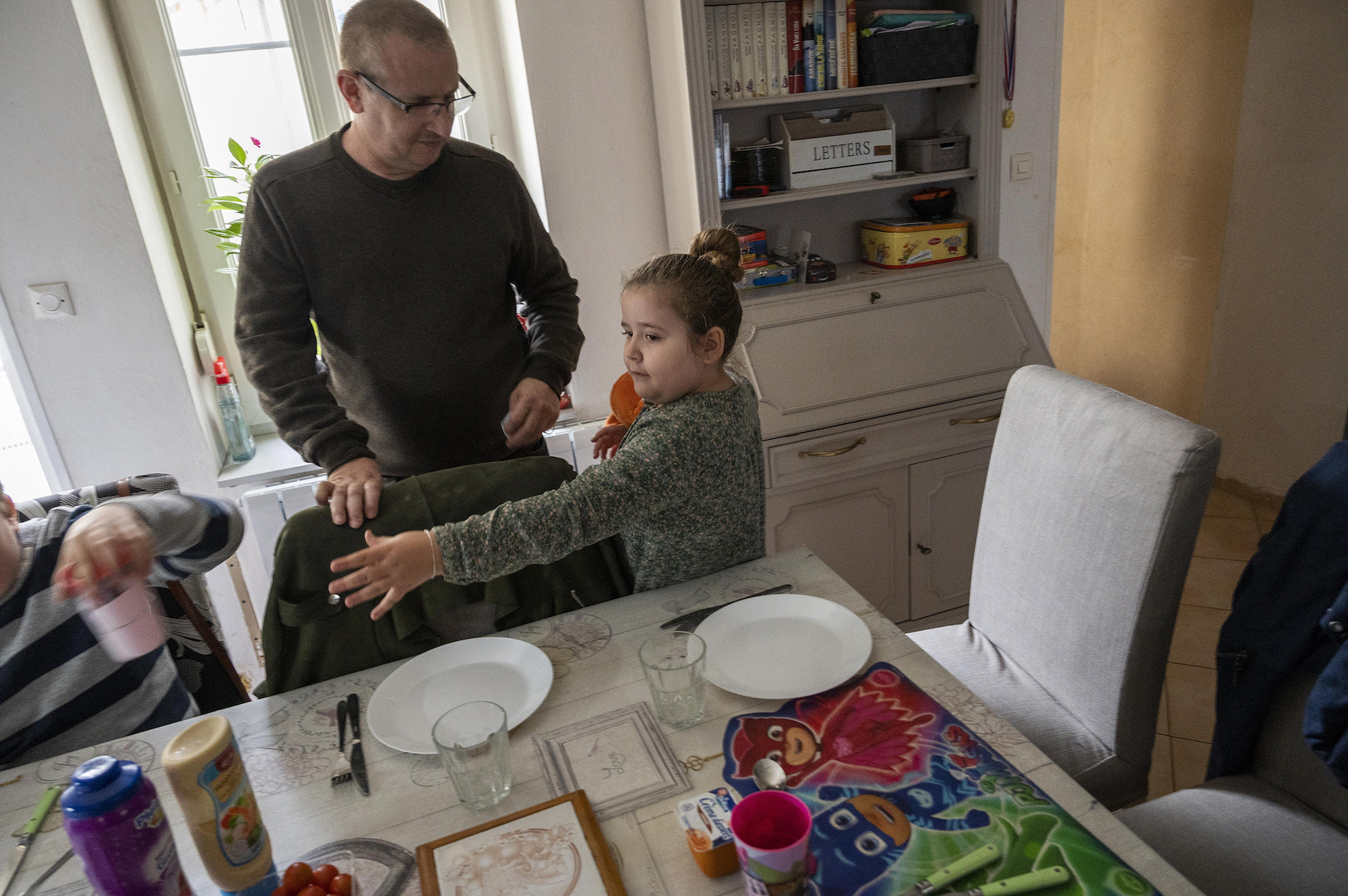 Franck et sa fille Alicia.