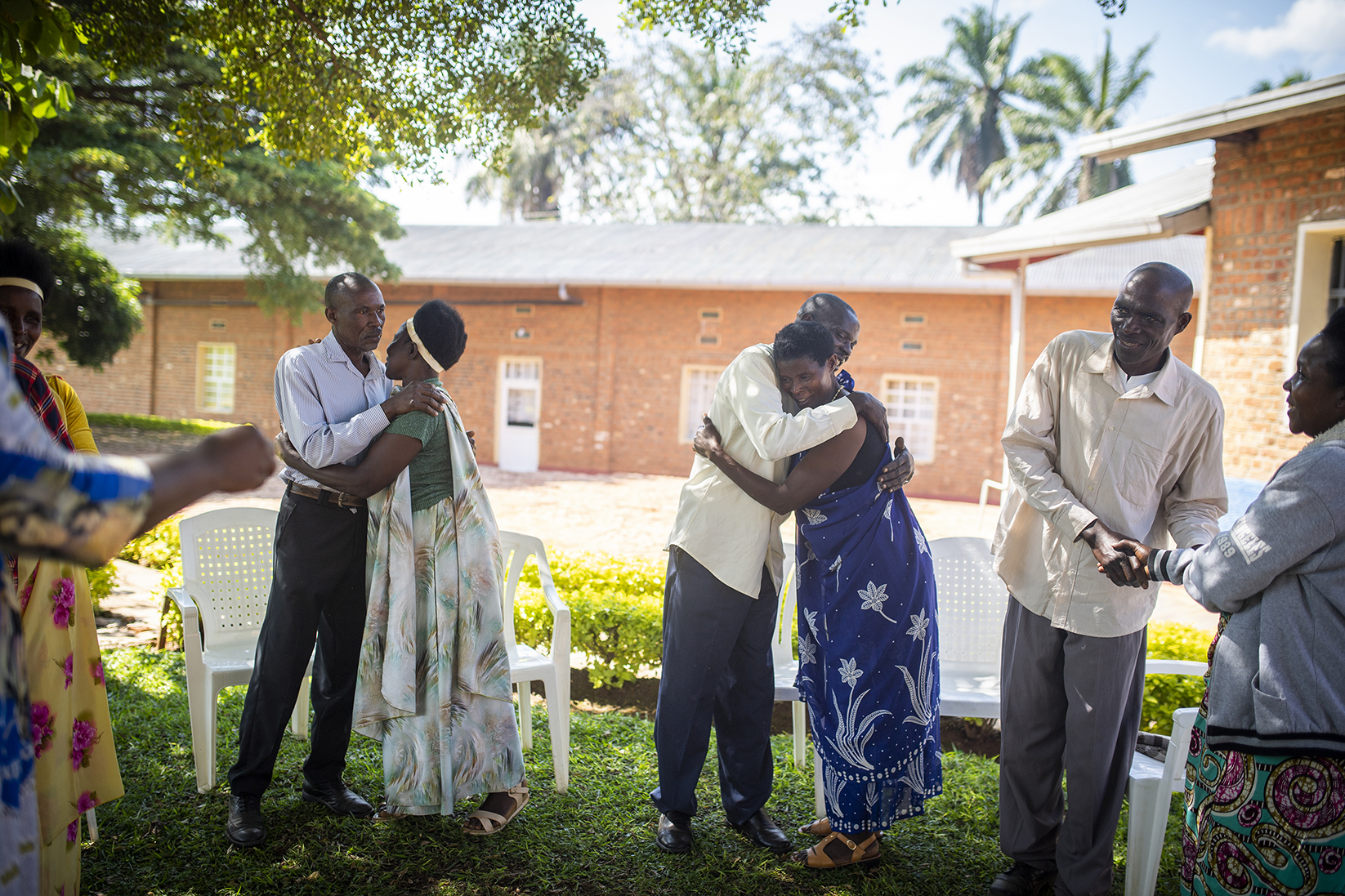 Les partenaires du Secours Catholique au Rwanda mobilisés auprès des femmes victimes des conflits. 