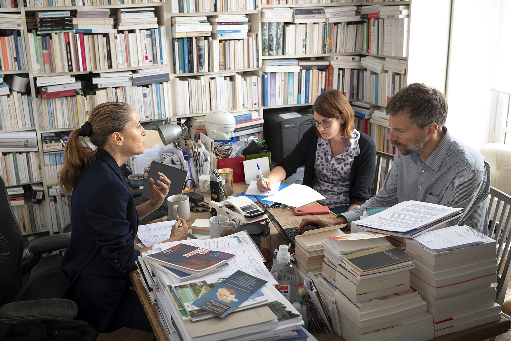 Cynthia Fleury, Cécile Leclerc-Laurent, Jean Merckaert