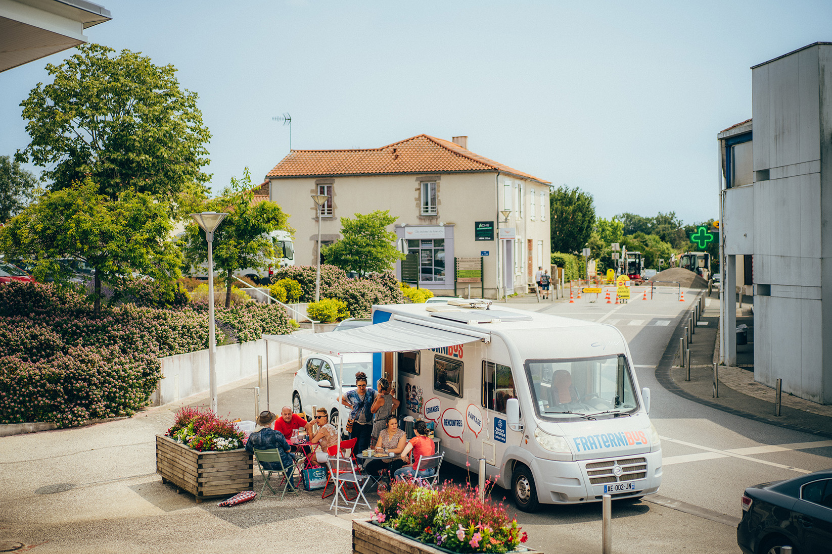 un fraternibus du secours catholique