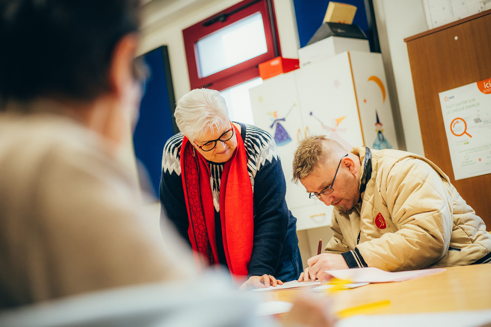 permanence sociale du secours catholique