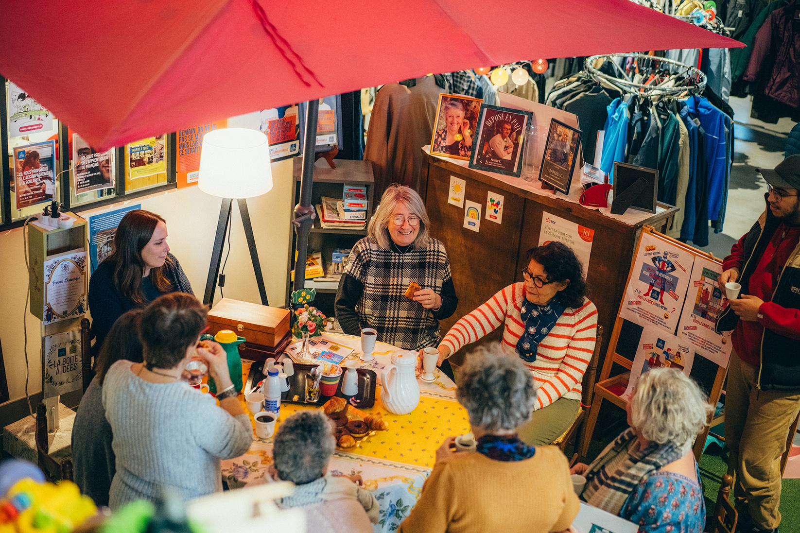 boutique solidaire espace d'écoute et d'accueil