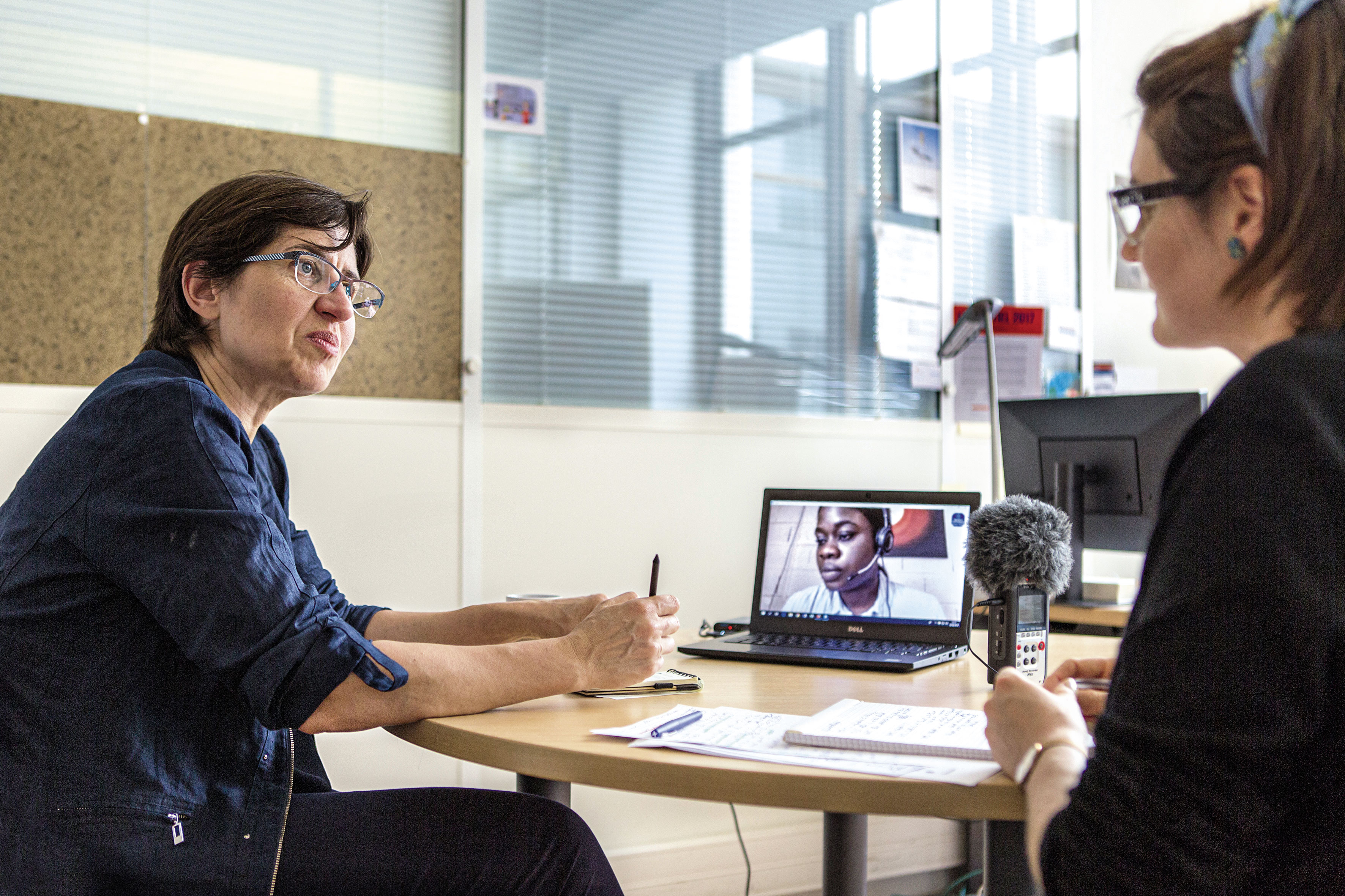 Valérie Masson delmotte interviewée