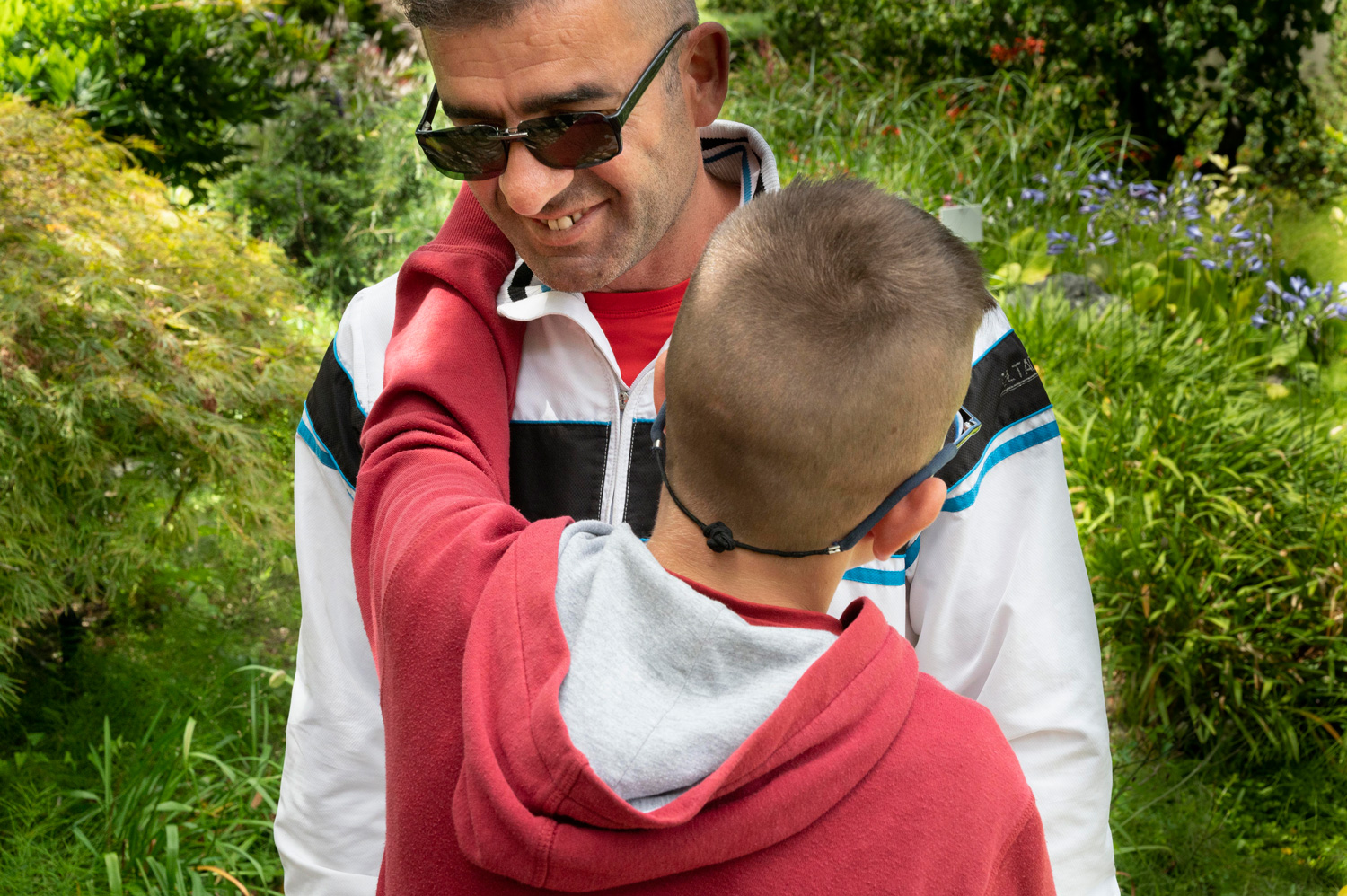 Alex et son fils Donart.