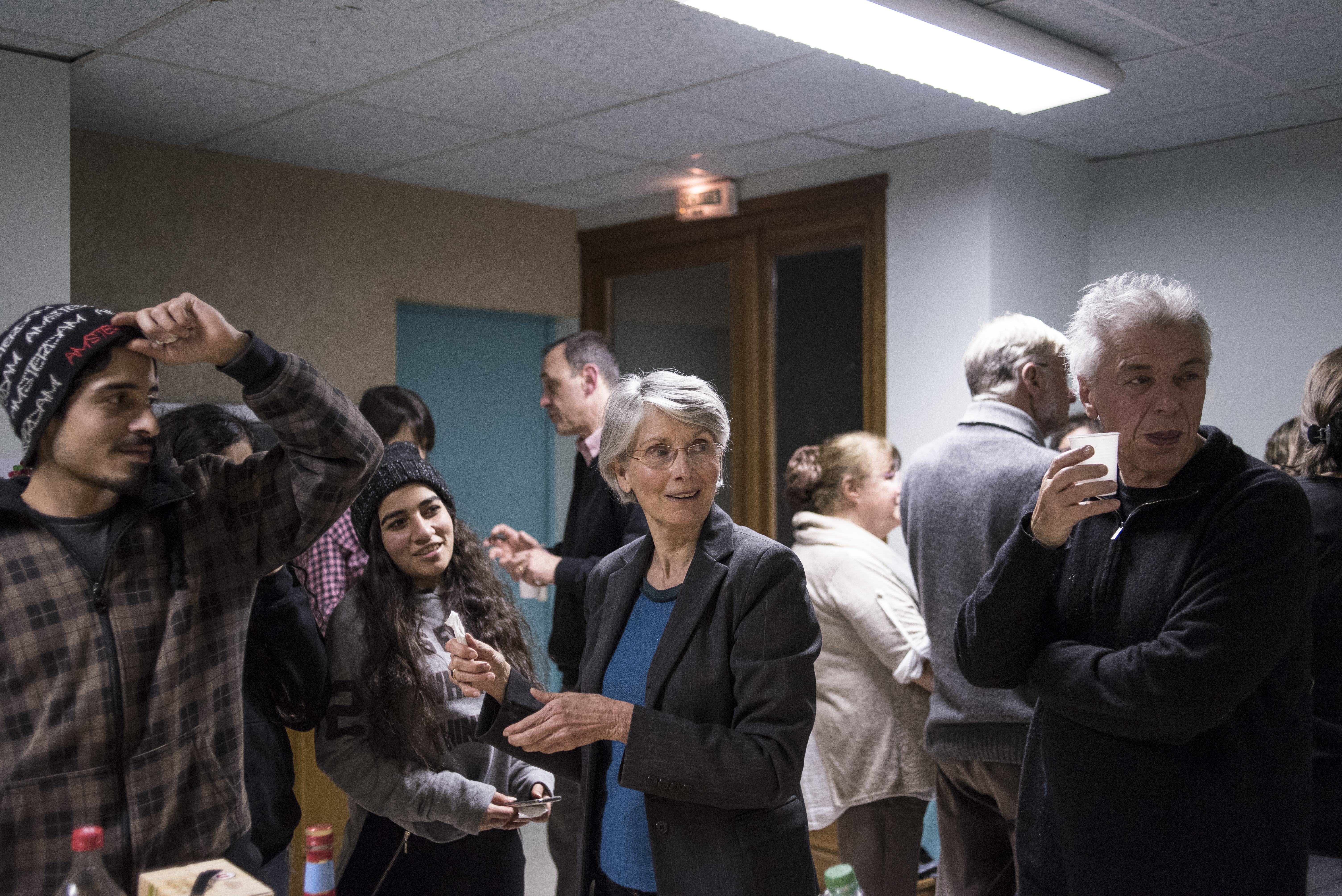 Soirée conviviale avec le collectif.