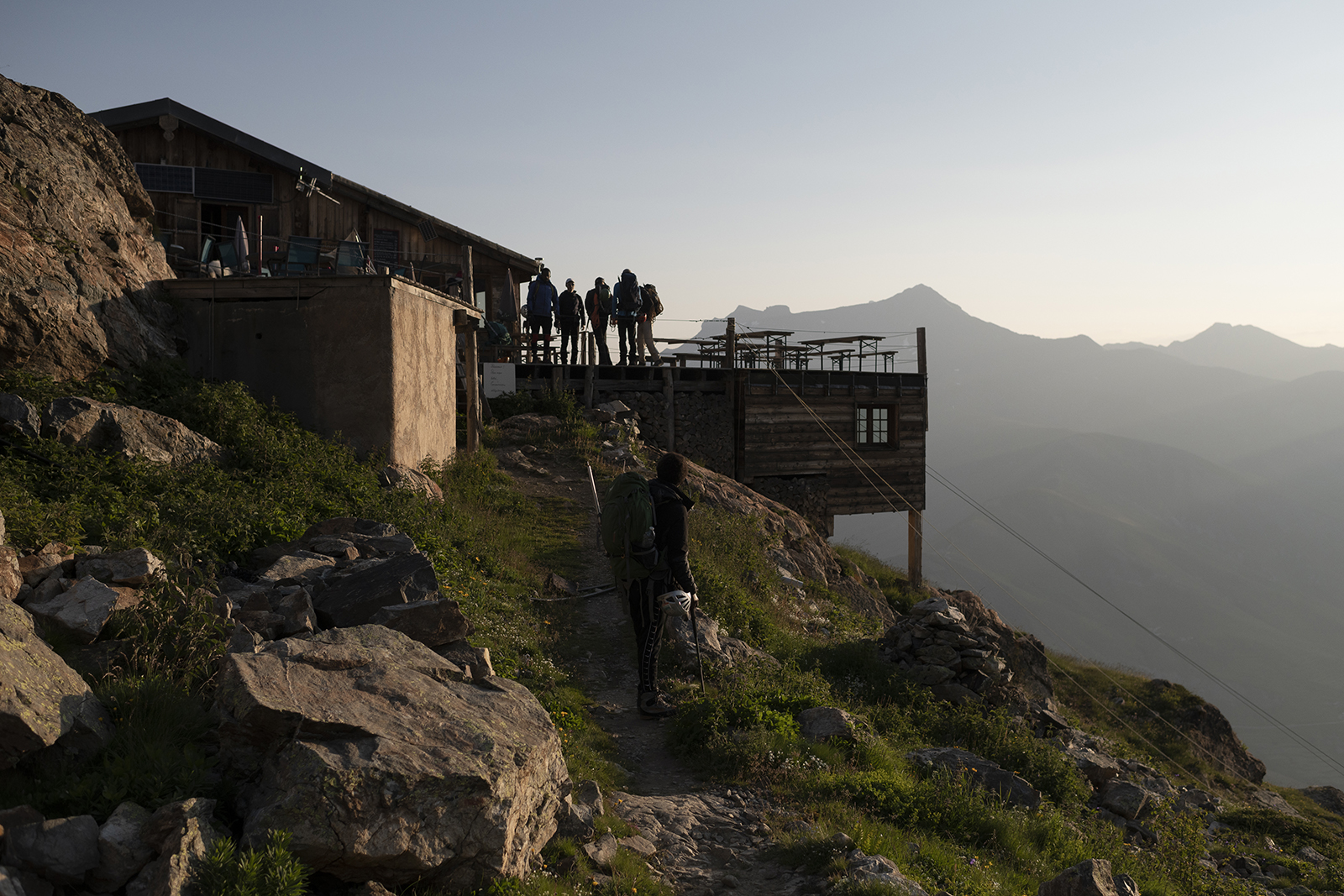 Le refuge Chancel, à 2500 mètres d'altitude.