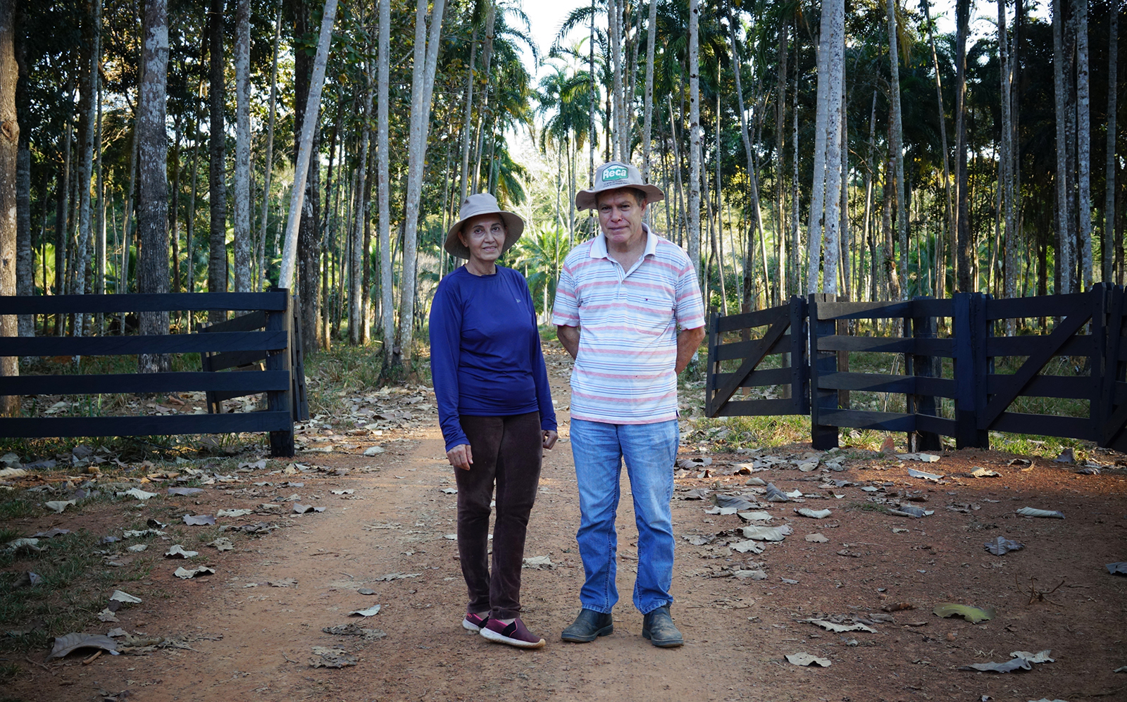 Sergi Lopes et son épouse se sont installés en Amazonie brésilienne en 1985, encouragés par le gouvernement.