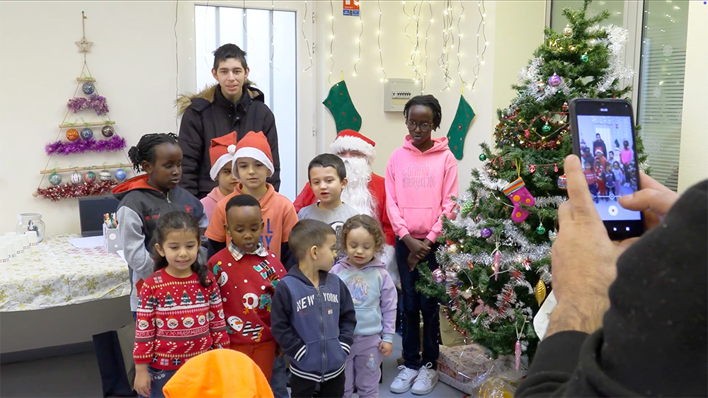 photo de noël pour les enfants de Lens