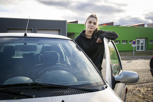 Mélissa, cliente du garage solidaifre