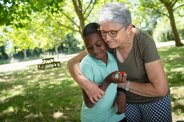 Isabelle et Oumar 