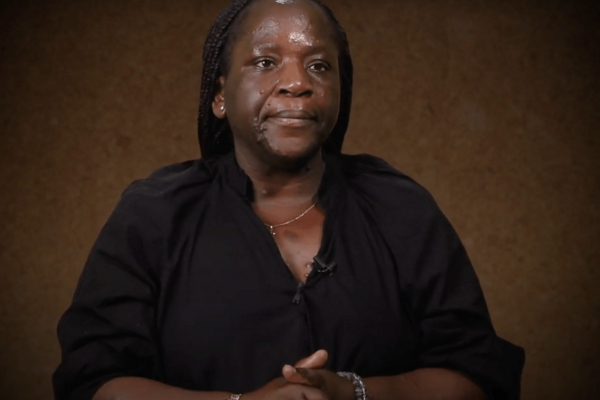 Kamou, une ancienne personne hébergée à la Cité Notre-Dame