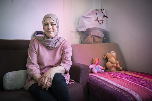 Hanane participante de l'Oasis des familles à Malakoff
