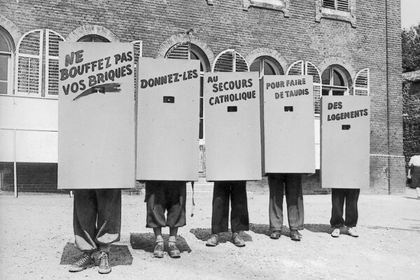 Parce que le manque de logements produit un nombre croissant de personnes sans-abri, La « Campagne du logis » va sur plusieurs années mobiliser les bonnes volontés pour rénover des logements vétustes. Des fonds de construction seront créés. 