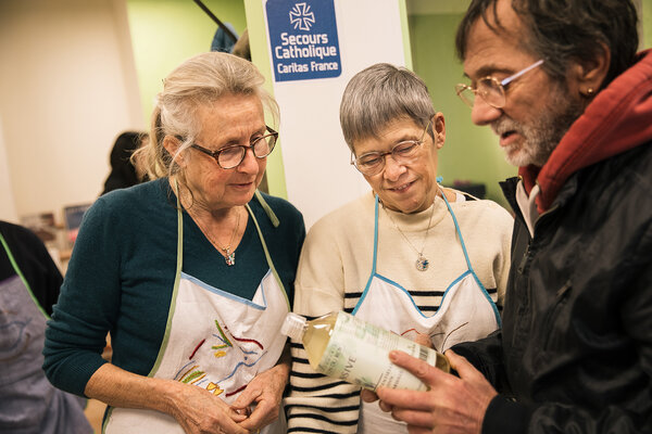 Pino, client de l'épicerie Le Colibri