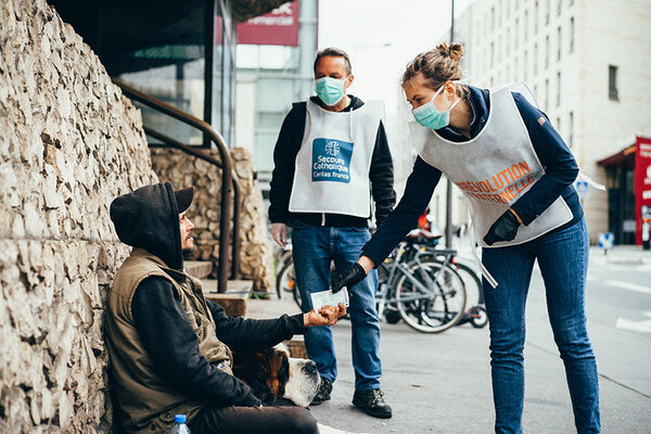 2020 / COVID distribution de chèques alimentaires 