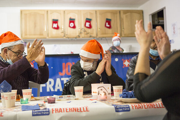 Réveillon au bar solidaire d'Auxerre