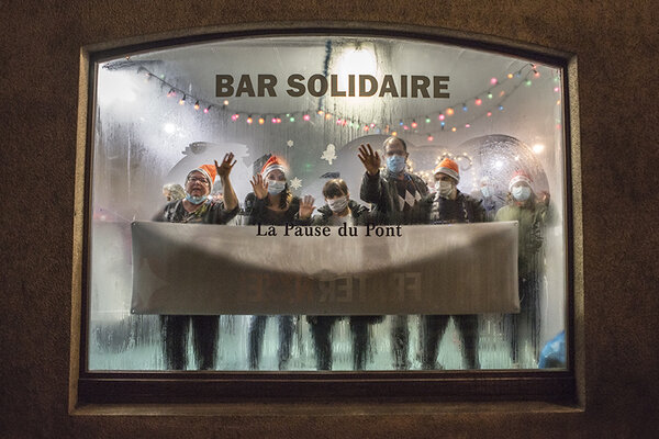 Réveillon au bar solidaire d'Auxerre