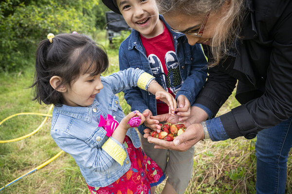 Alima et ses enfants 