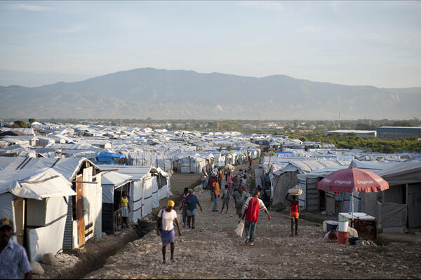 Le Secours Catholique intervient en Haïti lors du séisme en 2010
