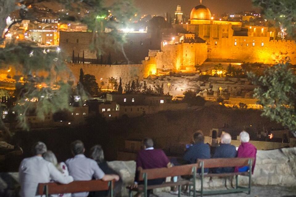 The Abraham's House in Jerusalem