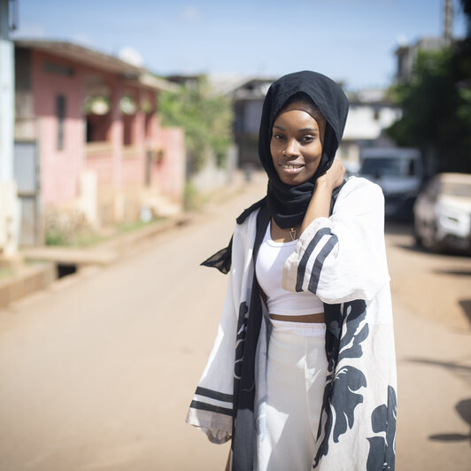 Nourdati, bénévole à Mayotte