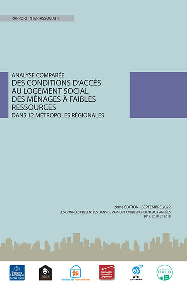 Analyse comparée des conditions d'accès au logement social des ménages à faibles ressources dans 12 métropoles régionales 