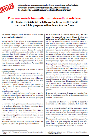 Pour une société bienveillante, fraternelle et solidaire