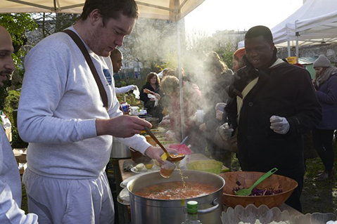 Une disco-soupe pour lutter contre le gaspillage